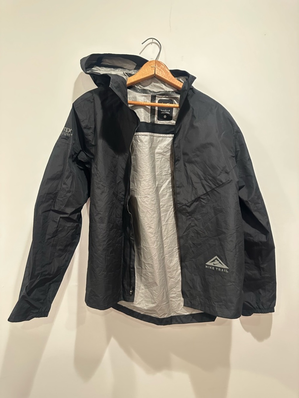 Nike Trail Gore-Tex Infinium Jacket Black Size Small